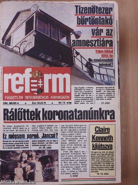 Reform 1990. (nem teljes évfolyam)