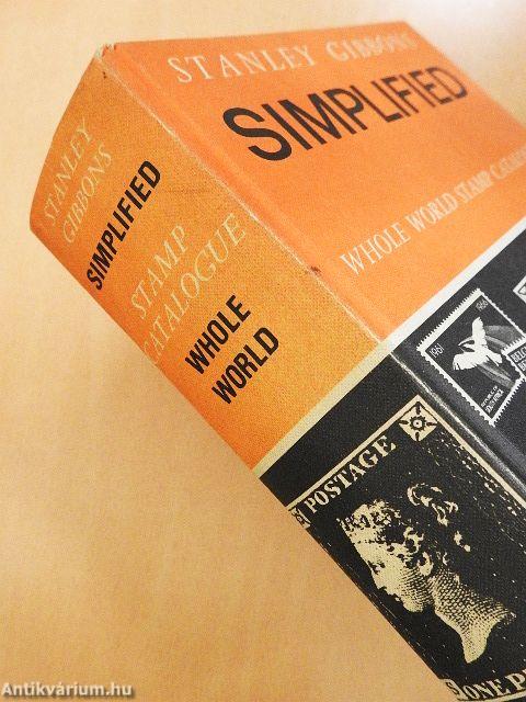 Stanley Gibbons Simplified Whole World Stamp Catalogue 1967