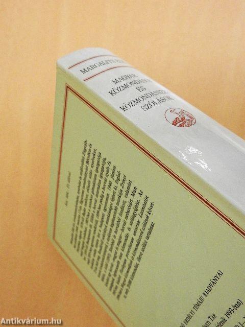 Magyar közmondások és közmondásszerű szólások