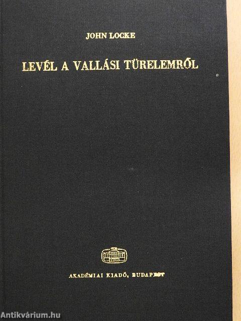 Levél a vallási türelemről