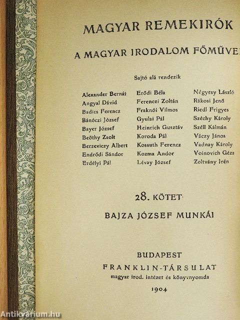 Bajza József munkái