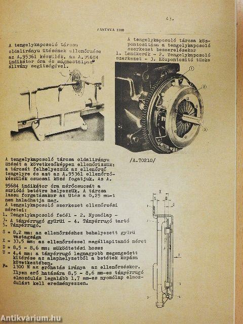 Zastava javítási kézikönyv
