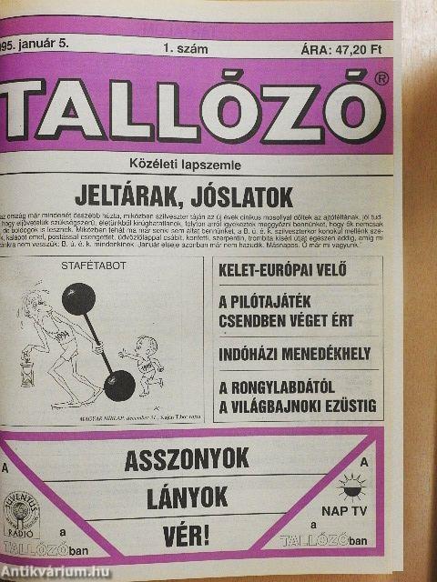 Tallózó 1995. (nem teljes évfolyam) I-II.