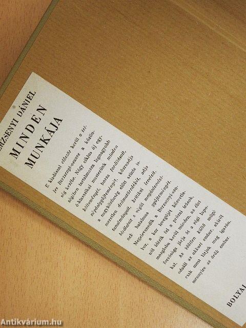 Berzsenyi Dániel minden munkája