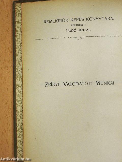Gróf Zrinyi Miklós válogatott munkái