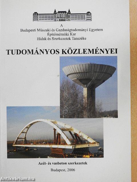 A Budapesti Műszaki és Gazdaságtudományi Egyetem Építőmérnöki Kar Hidak és Szerkezetek Tanszéke tudományos közleményei