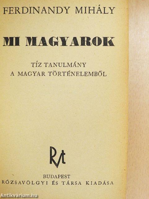 Mi magyarok