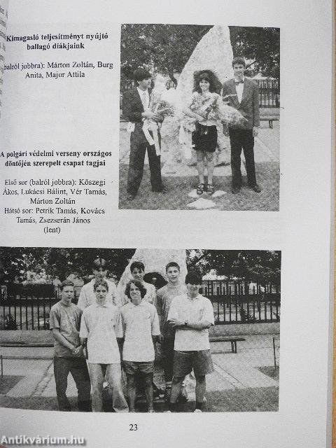 A Dunakeszi Kőrösi Csoma Sándor Általános Iskola évkönyve 1997-1998