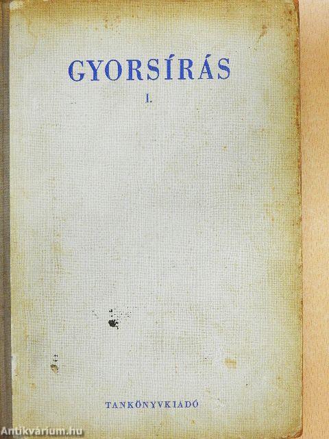 Gyorsírás I.