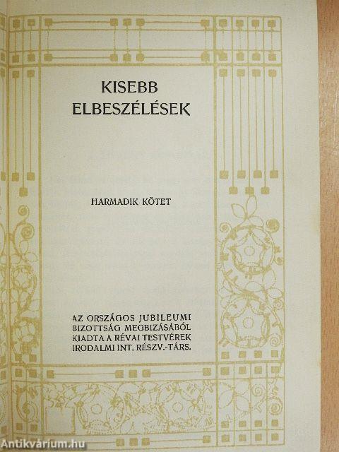 Kisebb elbeszélések I-V.