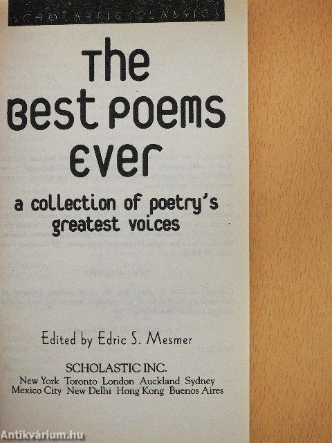 The Best Poems Ever