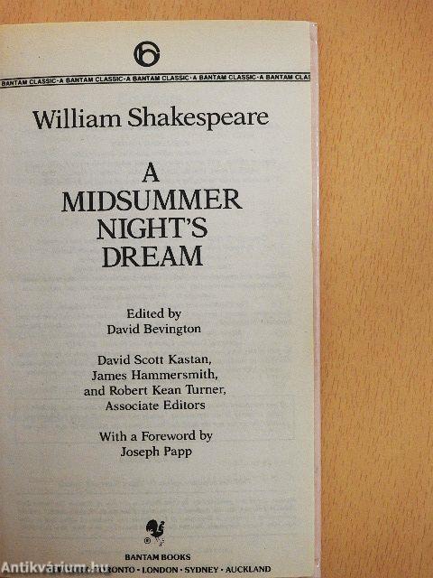 A Midsummer Night's Dream