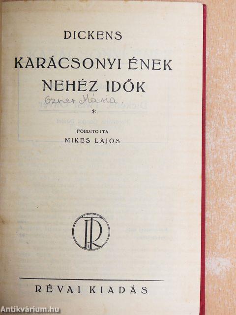 Karácsonyi ének/Nehéz idők