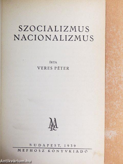 Szocializmus, nacionalizmus