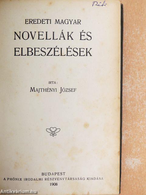 Eredeti magyar novellák és elbeszélések V.