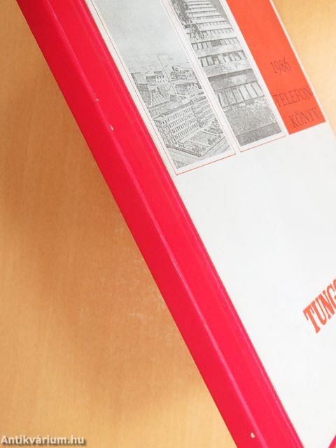 Telefonkönyv 1986