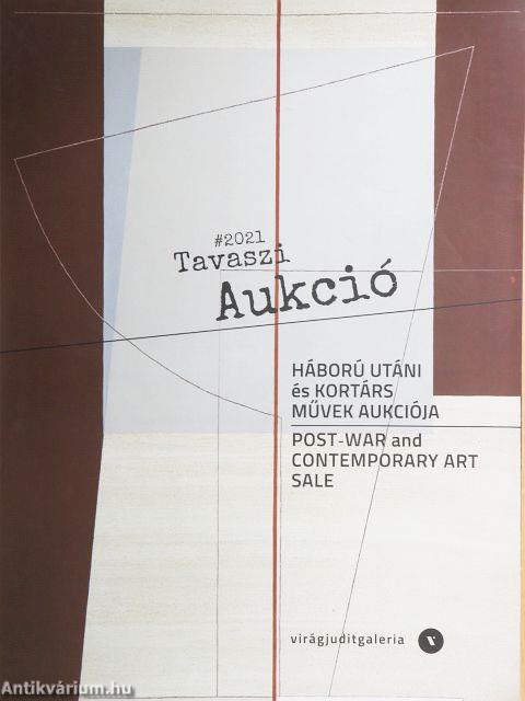 Háború utáni és kortárs művek aukciója 2021