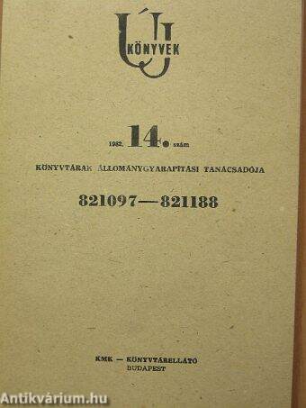 Új könyvek 1982/14.