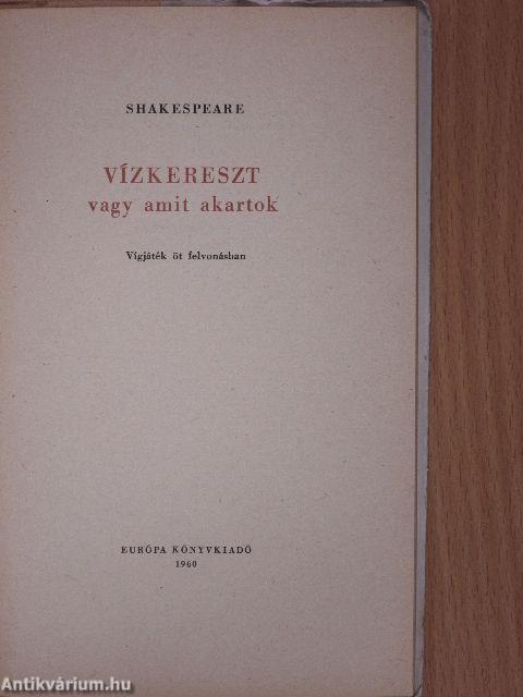 Vízkereszt vagy amit akartok