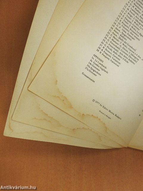 Itáliai Billentyűs Muzsika I.