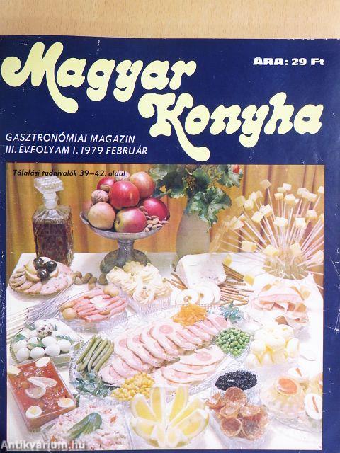 Magyar Konyha 1979/1-4., 1980. (nem teljes évfolyam)