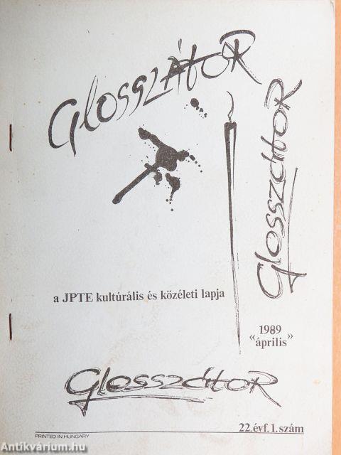 Glosszátor 1989. április