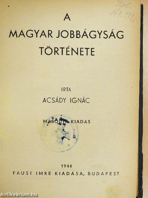 A magyar jobbágyság története