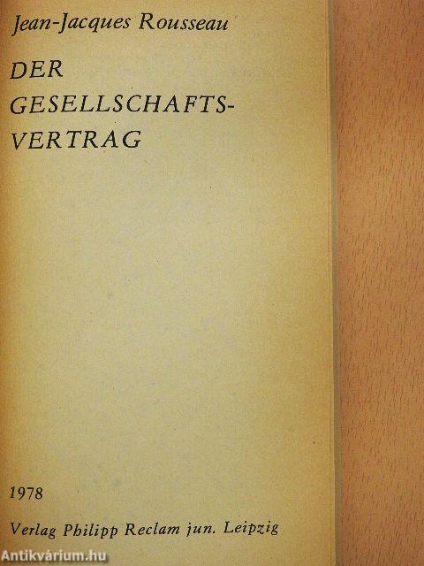 Der Gesellschafts-Vertrag