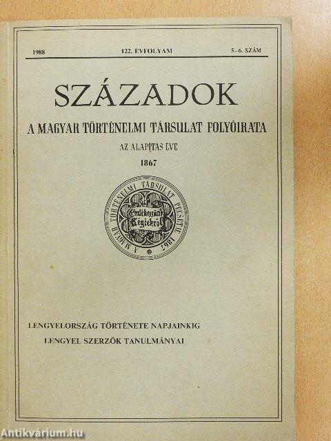 Századok 1988/5-6.