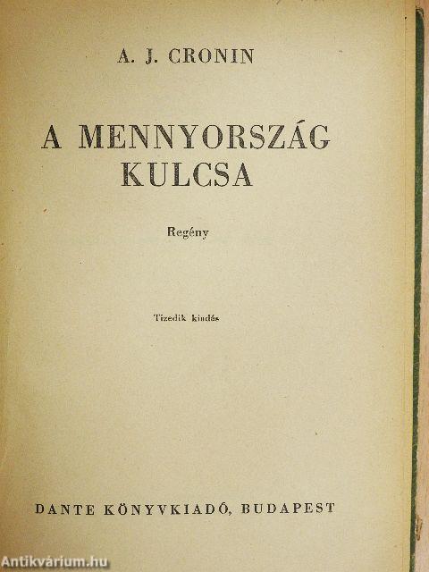 A mennyország kulcsa