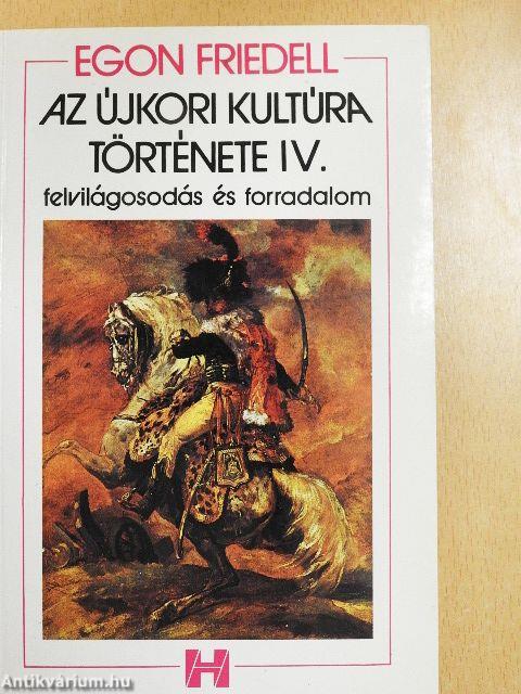 Az újkori kultúra története IV. 