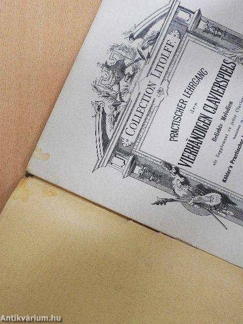 Practischer Lehrgang des vierhändigen Clavierspiels I.