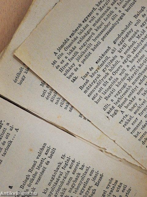 "Egy kereke hiányzik" (rossz állapotú)