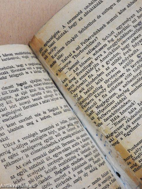 Az aranyszőke fogoly (rossz állapotú)