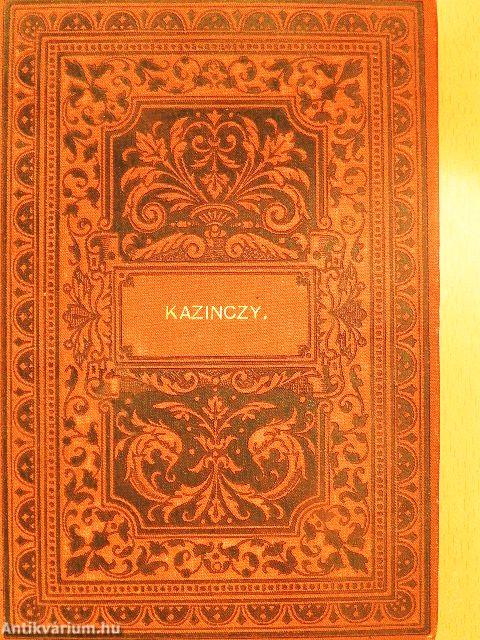 Kazinczy Ferenc összes költeményei I. (rossz állapotú)