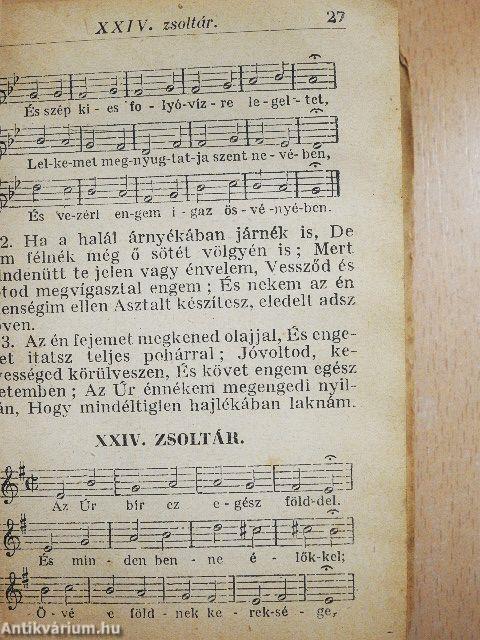 Énekeskönyv (rossz állapotú)