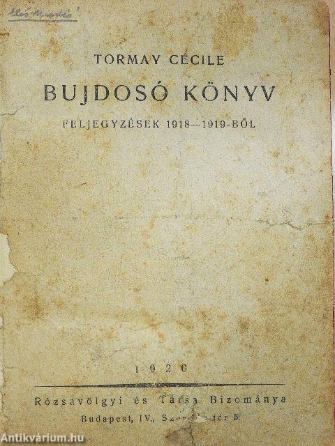 Bujdosó könyv I-II. (rossz állapotú)