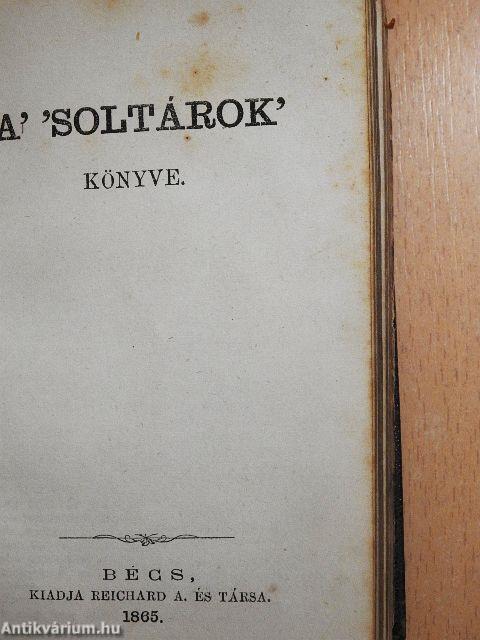 Új testamentom/A' 'Soltárok' könyve (rossz állapotú)