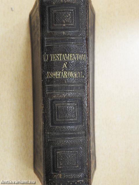 Új testamentom/A' 'Soltárok' könyve (rossz állapotú)