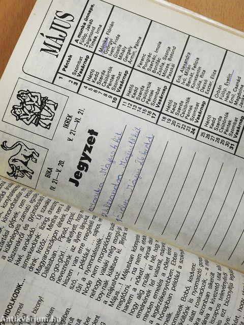 Szeszélyes kalendárium 1992 + ÁFA