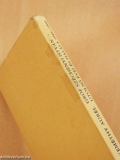 Gróf Széchenyi István utolsó évei és halála