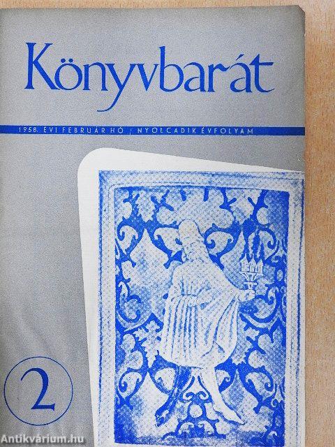 Könyvbarát 1958. február