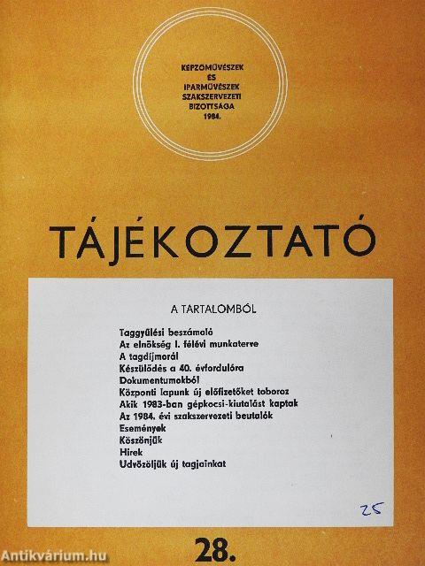 Tájékoztató 28.