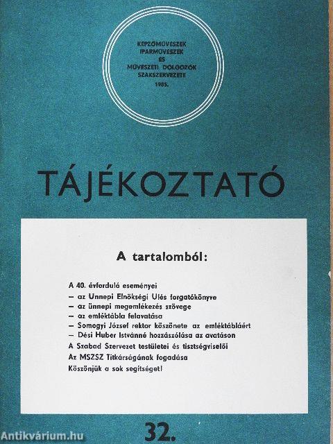 Tájékoztató 32.