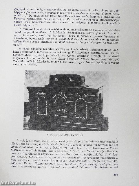 "A kőszegi céhek küzdelme a kontárok ellen a feudalizmus kései időszakában" 2.