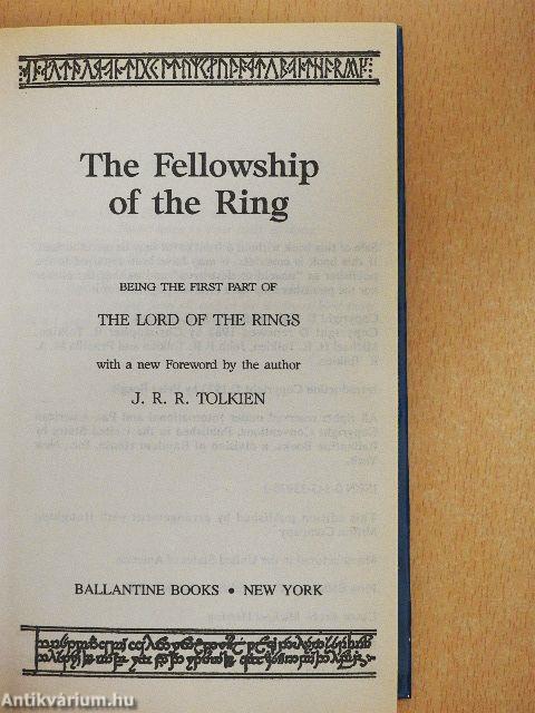 The Lord of the Rings I.