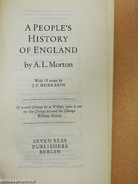 A People's History of England