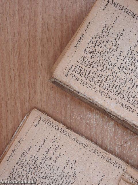 Énekeskönyv (rossz állapotú)