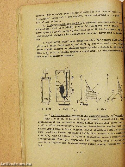 Általános és fizikai kémiából válogatott fejezetek