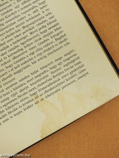 Gömbös Gyula élete és politikája (rossz állapotú)